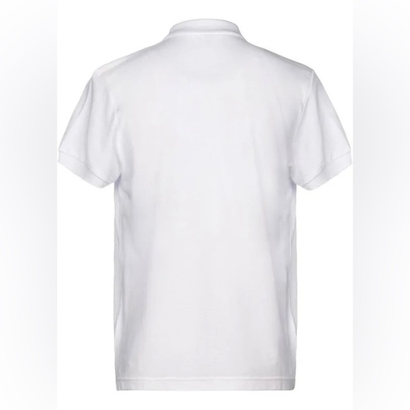 Moschino Swim White Polo w Sea Lover & Surfboard Moschino Patch NWT XXL - Picture 3 of 12